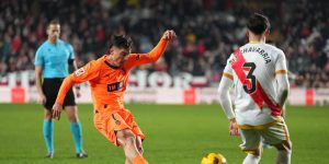 El Valencia ganó en su última visita a Vallecas y acabó con una sequía de nueve años